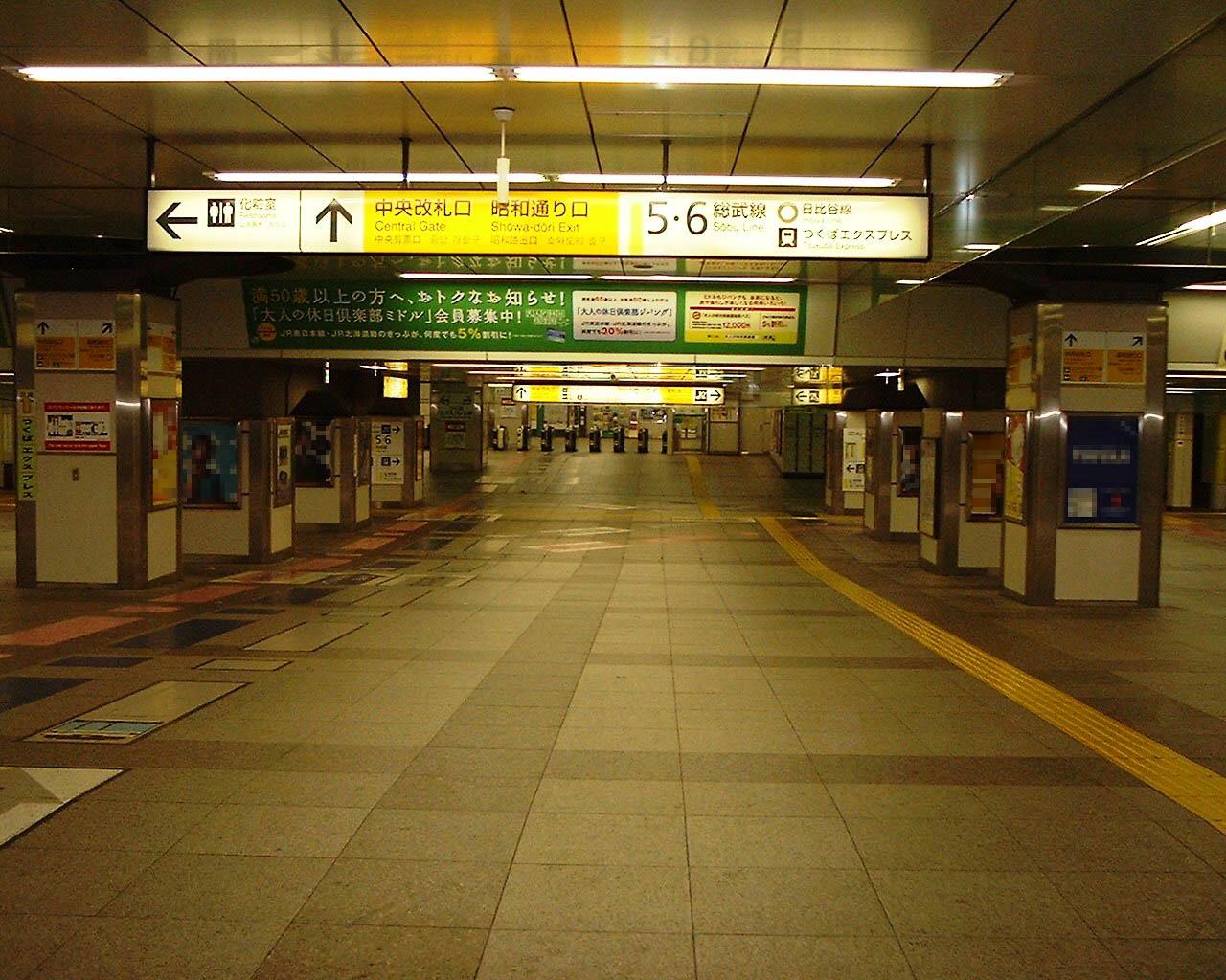 Akihabara station concourse